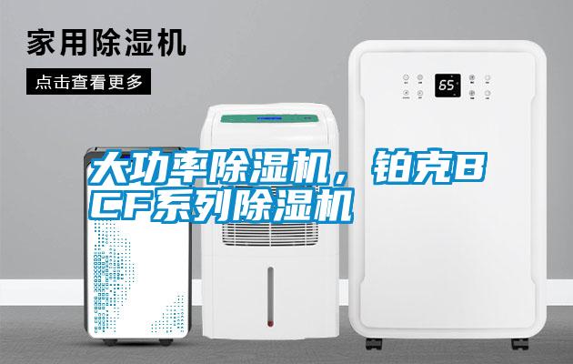 大功率除濕機(jī)，鉑克BCF系列除濕機(jī)